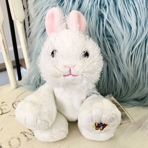Webkinz,‎ Rabbit, Ganz, Stuffed Bunny, Plush, Toy, WITH CODE, Nice Condition